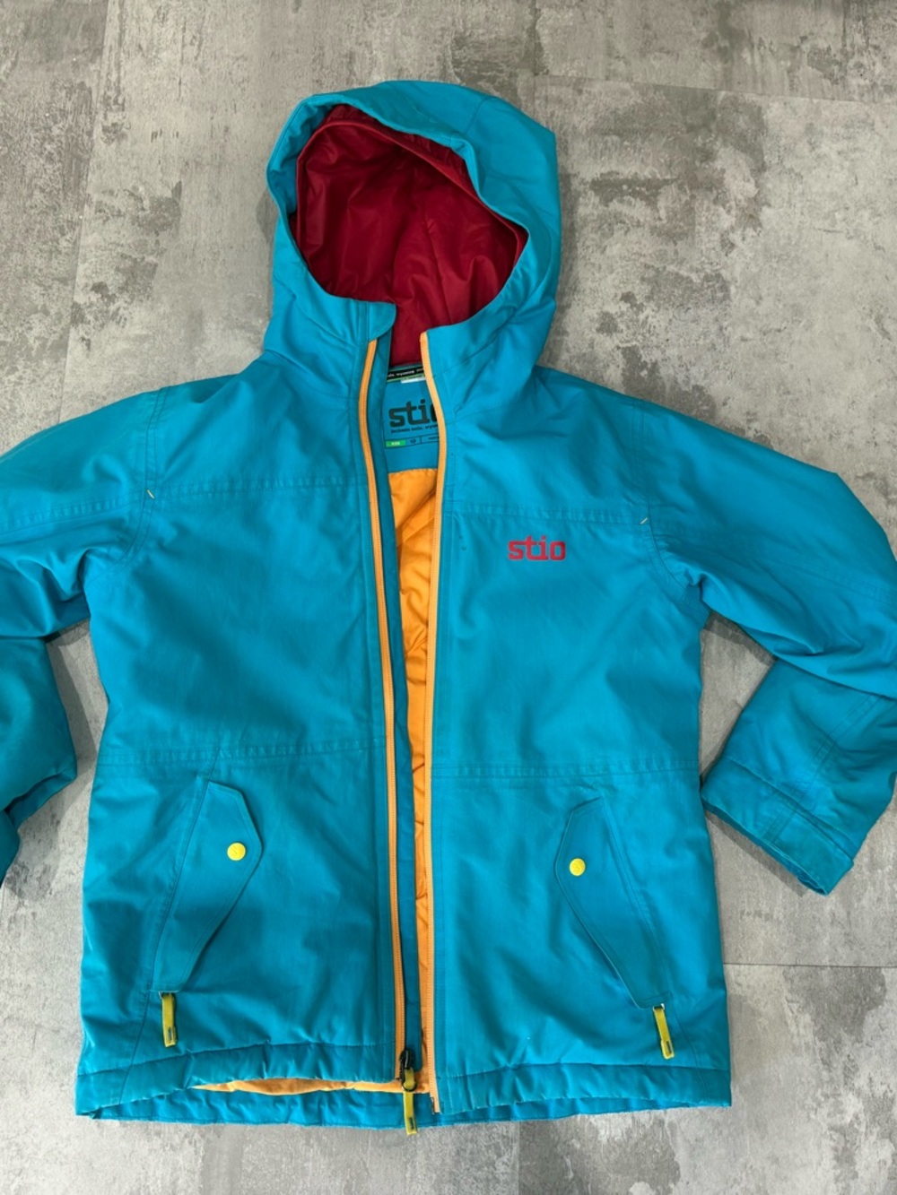 Stio Teal Kids' Rafferty Insulated Ski Jacket